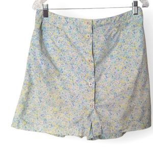 Liz Claiborne Sport Golf or Tennis Style Spring Floral Print Skirt Size 12